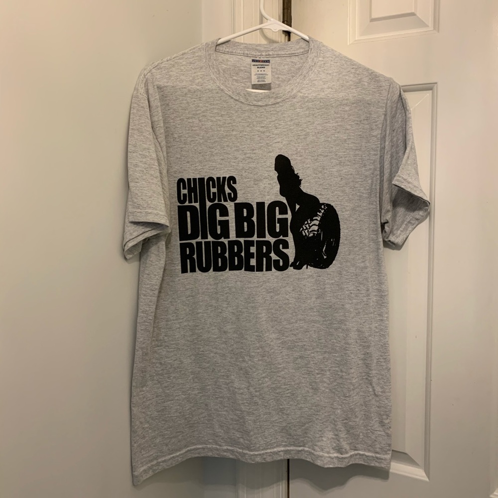 Chicks Dig Big Rubbers Graphic Tee